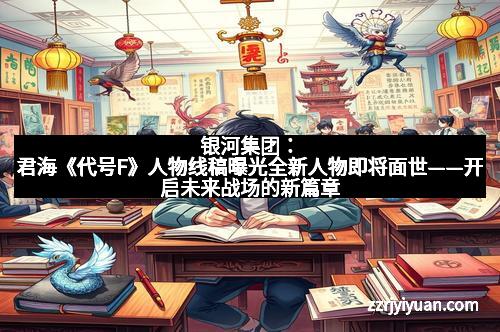 银河集团：君海《代号F》人物线稿曝光全新人物即将面世——开启未来战场的新篇章